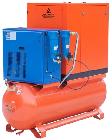 Винтовой компрессор ЗИФ СВЭ-1,5/1,6 ШМ ОиР-500
